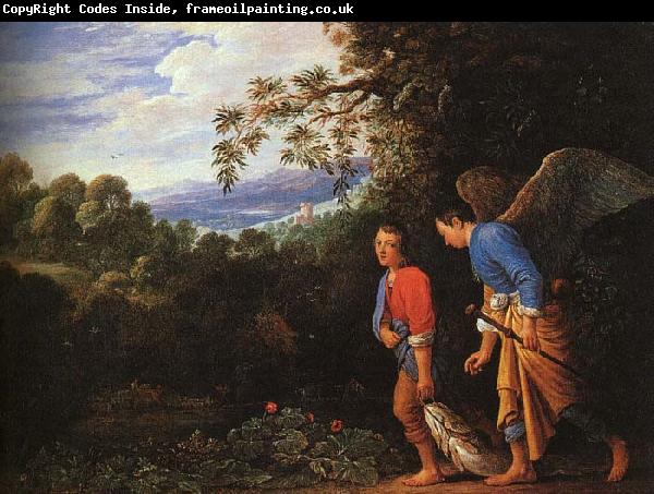 Adam Elsheimer Copy after the lost large Tobias and the Angel